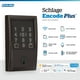 thumbnail image 2 of Cerradura inteligente Schlage WiFi Deadbolt con llave de inicio de Apple, 2 of 5