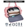 thumbnail image 6 of Gustave Travel Duffle Bag for Women Men Water-Resistant Gym Bag Carry on Overnight Weekender Bag with Shoe Compartment & Trolley Sleeve, 6 of 10
