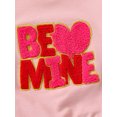 thumbnail image 5 of Bagilaanoe Newborn Baby Girl Casual Sweatshirt Long Sleeve Letter Embroidery Pullover 3M 6M 9M 12M 18M 24M Infant Loose Tee Tops, 5 of 8
