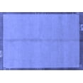 thumbnail image 1 of Ahgly Company Machine Washable Indoor Rectangle Abstract Blue Modern Area Rugs, 7' x 9', 1 of 4