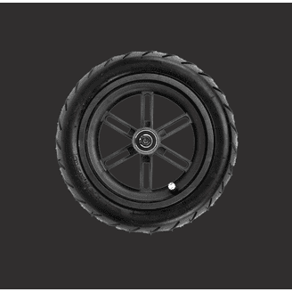 ACS Z Mag 20 Rear Wheel 5 Spoke 3/8 Axle Black - Walmart.com