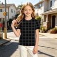 thumbnail image 6 of Babcutegg Independence Day Patriotic Graphic T-Shirt With Soft Cotton Fabric, Classic Round Neck And Short Sleeve Design For Everyday Wear Black Size 9, 6 of 8