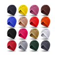 thumbnail image 1 of wonima11 16 Pieces Stretch Turbans Chemo Head Wraps Polyester Head Beanie Cover para Mujer Turbantes for Women, 1 of 1