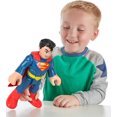 thumbnail image 4 of Imaginext DC Super Friends Superman XL Figure, 10-Inch Poseable Preschool Toy, 4 of 6
