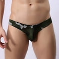 thumbnail image 3 of Vedolay Panties For Men Mens Compression Short Underwear Boxers Briefs Soft Comfortable Remote Underwear,Army Green XL, 3 of 5