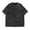 Black, variant on Men’s Oversized Acid Washed T-Shirt, Solid Short Sleeve Loose Fit Casual Basic Streetwear Tee