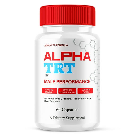 Alpha TRT Performance Capsules, AlphaTRT Advanced Support Pills (60 Capsules)