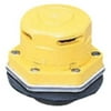 Manufacturer Varies DrumSafetyVent,Polyethylene,Yellow,Vert 08005
