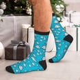 thumbnail image 7 of Rocae Hippo In Water Head for Adult Socks Casual Athletic Stretchy Loose Socks for Women Men Non-Slip Middle Tube Socks, 7 of 7