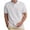 White, variant on Young Men T Shirts Mens Tops Dressy Casual Short Sleeve Animal Print Blouses for Men Drop Shoulder Longline