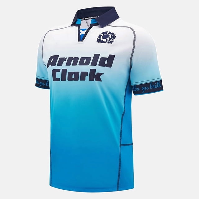 24-25 Scotland Away Nrl Short-Sleeved Rugby Jersey Training Suit-M