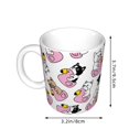 thumbnail image 2 of Yiaed French Bulldog Duck Print Ceramics Coffee,Large Handle Design,Extra Large Tea and Coffee Cup for Office and Home Mugs, 2 of 6