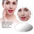 thumbnail image 3 of Qiilu LED Mirror, Portable Mirror,Portable Foldable 10X Magnification Mini 12 LEDs Makeup Mirror Cosmetic Tool, 3 of 8