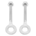 thumbnail image 5 of LABSERRON Motorcycle Chain Tensioner Chain Adjusters 2Set Silver Metal, 5 of 8
