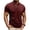 Wine, variant on Muscle Polo Shirts for Men Textured Slim Fit Polo Short Sleeve Shirts Free 4 Way Stretch Golf Shirts