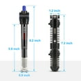BKTC 50W Submersible Aquarium Heater, Adjustable Temperature for 515