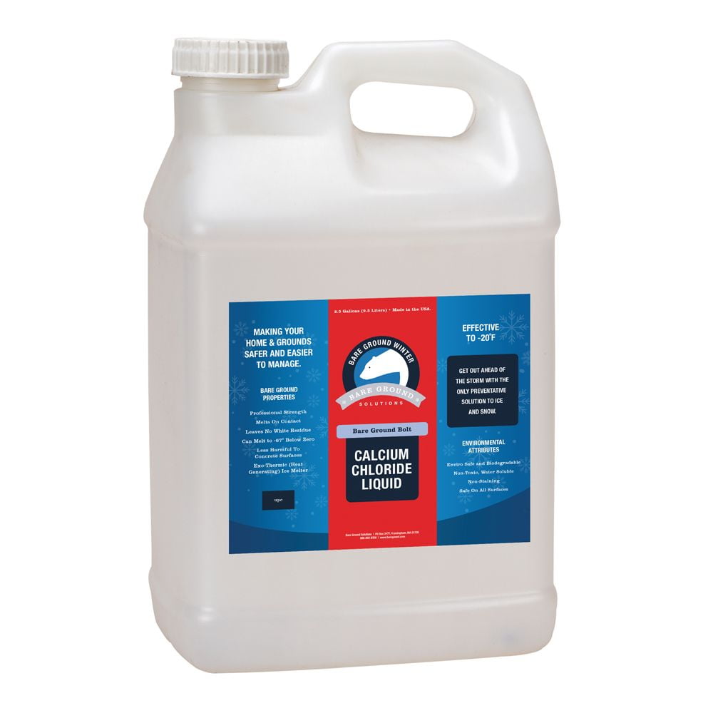 Bare Ground Bolt liquid calcium chloride (2.5 gallon) - Walmart.com