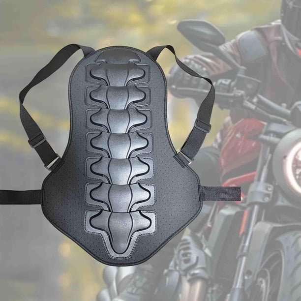 Protector de motocicleta Back Protector extraíbles de la almohadilla de protección de la espalda para el engranaje para la para el ciclismo de