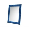 thumbnail image 2 of ACME Dante Accent Floor Mirror in Blue Velvet, 2 of 2