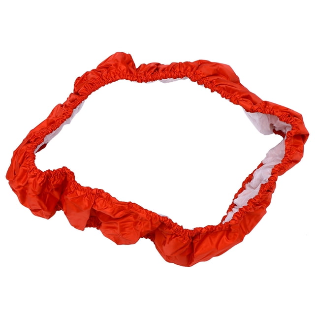 1 Pce Housse de Trampoline 48 Pouces Protection Ronde Accessoires de Remplacement Rouge (Diamètre 122cm)