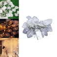 thumbnail image 2 of Lámpara de alambre de cobre USB de 2 m, 124 LED, decorativa, impermeable, 8 modos, para el hogar, exterior, interior, jardín, decoración de árbol de Navidad blanco, 2 of 9