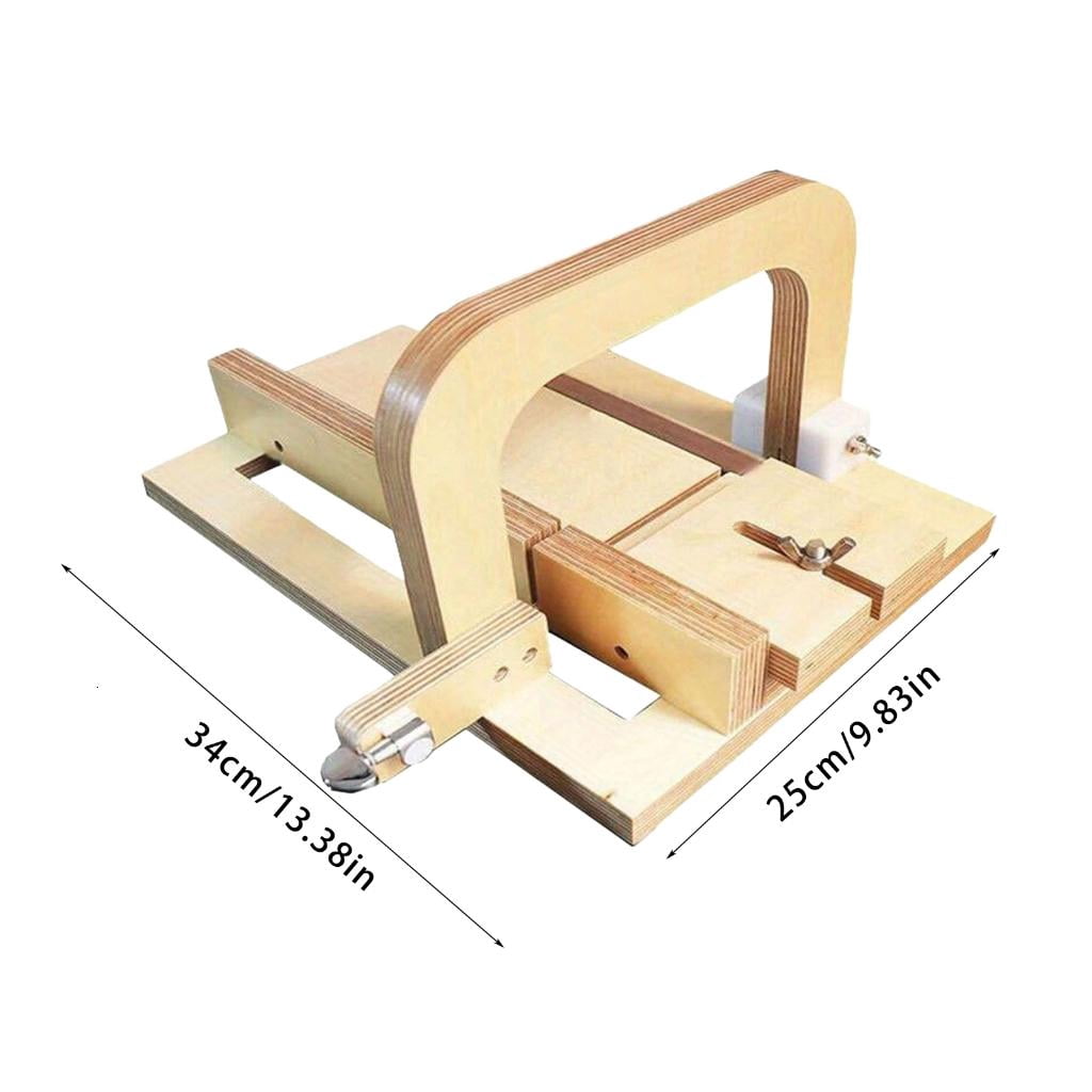 Wood Soap Cutter Professional Single Wire Soap Slicer Soap Loafs Cutter Soap Making Cutting Tool