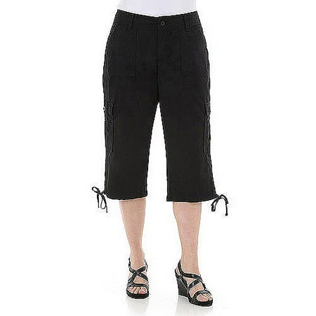 womens drawstring capris