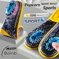 thumbnail image 2 of Sport Insoles Arch Support Breathable Technology Design Shock Absorption Shoes Pad Outdoor Running Rzoom Air Cushion Insole Green EU41-42(260mm), 2 of 6