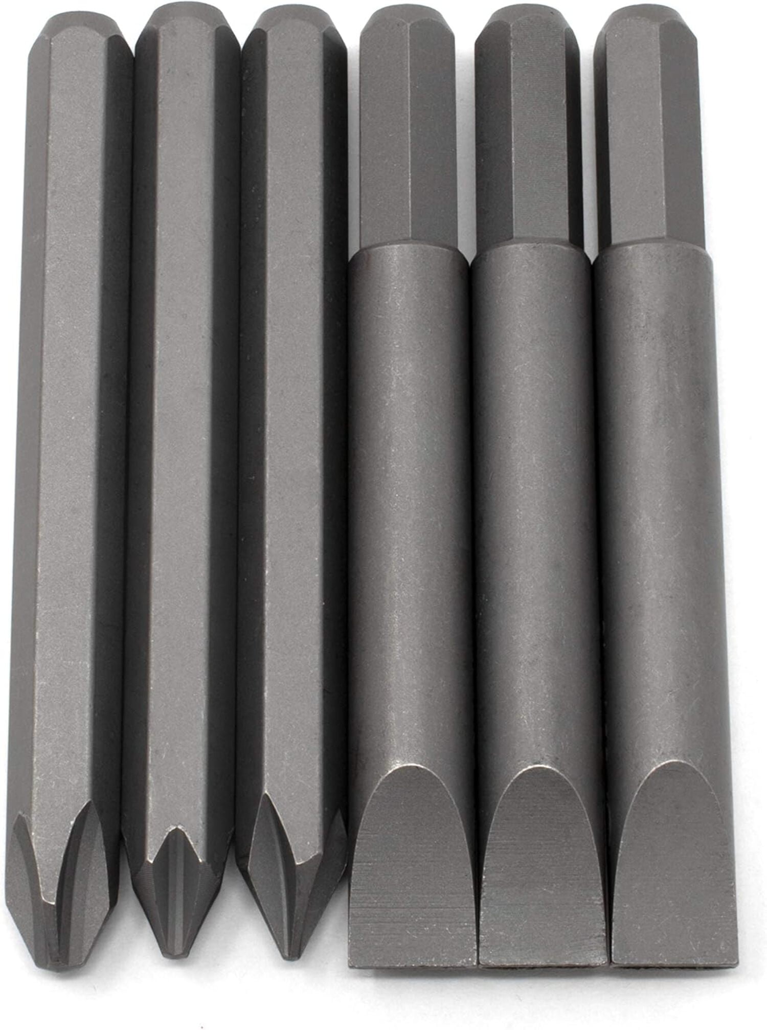 JIS (Japanese Industrial StandardManual Impact Driver 8-Piece Set Made in Japan Cross Bits JIS 1 2 3, Flat 1 1.6 1.8, 8mm Bit Adapter, Plastic Case 0159-112