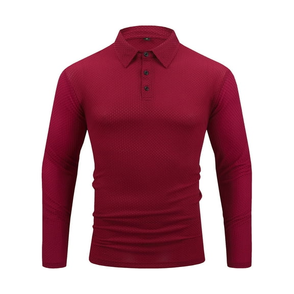 yillto Men Shirts Collared Casual Business Long Sleeve Button down Slim Fitting Pullover Shirt Tops