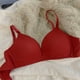 thumbnail image 4 of Sujetador Inalámbrico Ajustable de Color Sólido de las Mujeres de Cuatro Filas sin Costuras de Levantamiento de Soporte Suave para los Sujetadores Diarios de las Mujeres, 4 of 5