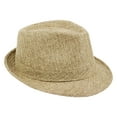 thumbnail image 2 of Meidiya Unisex Classic Wide Brim Floppy Panama Hat Exquisite Linen Hat Summer Men Women Panama Cap Sun Hat, 2 of 8