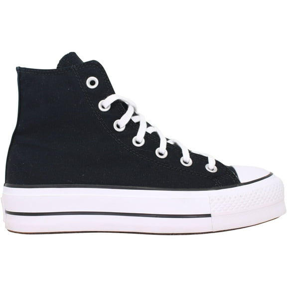 Converse Chuck Taylor All Star Lift Women's Platform High-Top Sneakers Color: Black White Size: 7