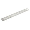 17cm x 2cm Metal 15cm 6 inches Metric Dual Side Marked Measuring Straight Ruler