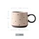 thumbnail image 2 of Taza de café vintage de cerámica con diseño de corazón rosa, ideal for desayuno, 450 ml, 2 of 7