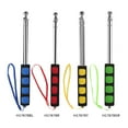 thumbnail image 2 of Pole  1.2 Meters Outdoor Flagpole Stainless Steel Telescopic Flag Pole for Teachers' Teaching Pointer Tour Guide Banner 47, 2 of 7