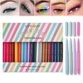 thumbnail image 1 of BONNIE CHOICE Juego de 20 delineadores de ojos de colores, 20 colores, impermeable, de larga duración, retráctil, mate, colorido, delineador de ojos milti-funcional, sombra de ojos, lápiz resaltador,, 1 of 5