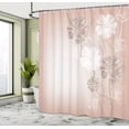 thumbnail image 4 of Ambesonne Art Shower Curtain, Cherry Blossom Fantasy Garden, 69"Wx84"L, Pale Peach, 4 of 4