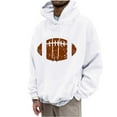 thumbnail image 3 of DIOAZUD Mens Hooded Sweatshirt Football Graphic Active Sweatshirts with Pocket Casual Sport Big and Tall Hoodies for Men, 3 of 7