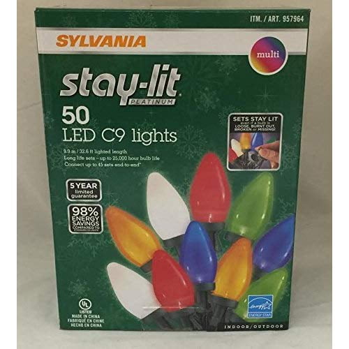 StayLit Platinum LED Indoor/Outdoor Christmas String Lights (Multi