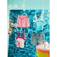 thumbnail image 6 of Justice Little and Big Girls Faux Leather Cut Out Sandals, 6 of 7