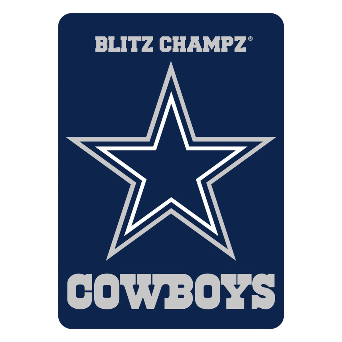 Blitz Champz Dallas Cowboys Action Card Game for Families