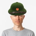thumbnail image 5 of Jiibva Pith Helmet Hat Green, Pith Explorer Hat Sun Hat for Men, 5 of 7