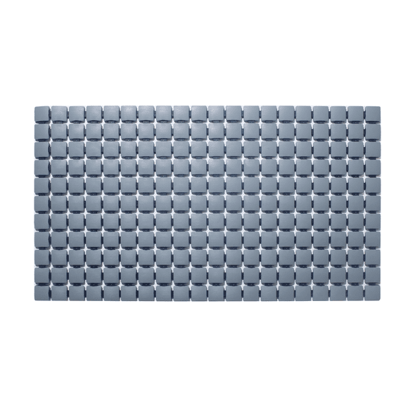 Tapete Para Baño PVC Premium Cuadros Gris Namaro Design