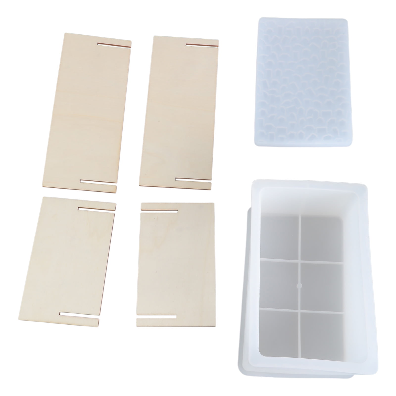 Storage Box Molds,Silicone Resin Box Molds,Storage Container Epoxy Mold Silicone for Resin Casting,Jewelry Box Craft
