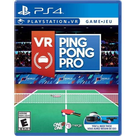 VR Ping Pong Pro Standard Edition - PlayStation 4, Merge Games, 819335020467