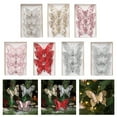thumbnail image 2 of EXCIXING Set of 3 Festival Butterfly Hanging Ornament for Christmas Tree Decoration, 2 of 20