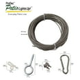 thumbnail image 2 of Simple Living Solutions 200 ft String Light Hanging Kit, 122 Pieces, Outdoor Use, 2 of 5