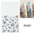 thumbnail image 3 of onlyliua Liquidación Pegatinas En Relieve para Decoración de Uñas, Diseño Tridimensional 5D, Encaje Blanco Hueco, Flores, Apliques para Uñas, 3 of 3