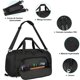 thumbnail image 4 of Maleta deportiva 55L,Maleta gym con Compartimento para Zapatos y Bosillo Impermeable,Maleta deportiva hombres y mujeres,Bolsa de viaje,Bolsas Deportivas,Negro, 4 of 6